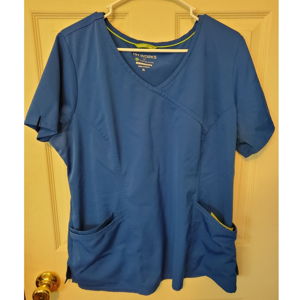 Healing Hands Scrub Top